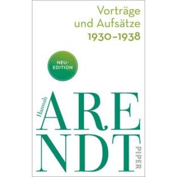 Vorträge und Aufsätze 1930–1938