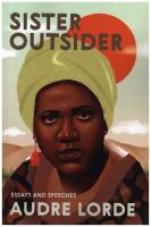 Sister Outsider. Essays and Speeches